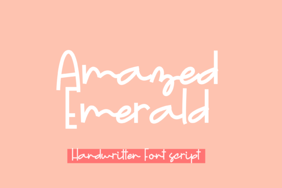 Amazed Emerald Typeface for Elegant Editorial Design