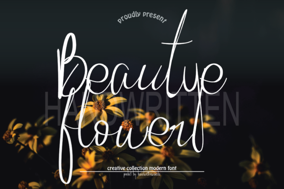 Beautye Flowers Font Review for Campaigns