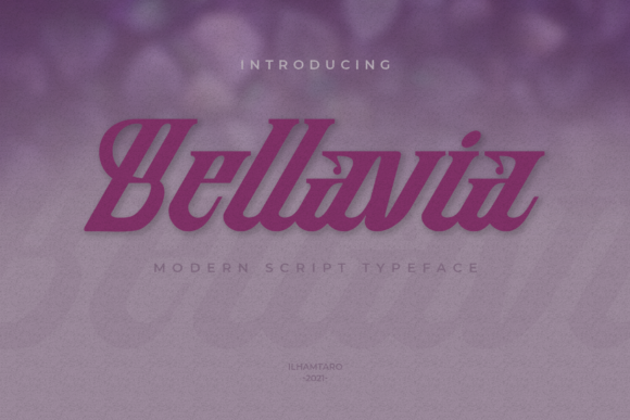 Bellavia: A Bold Script Handwritten Font for Web Design