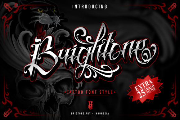 Brightone Script Font for Makers