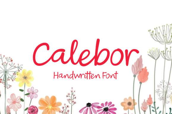 Calebor Script Font for Small Business Branding