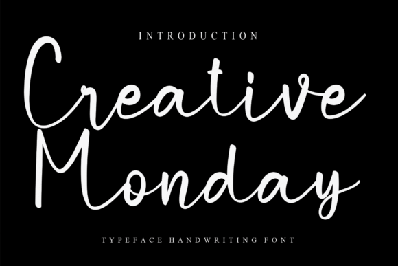 Creative Monday Font for Digital Branding