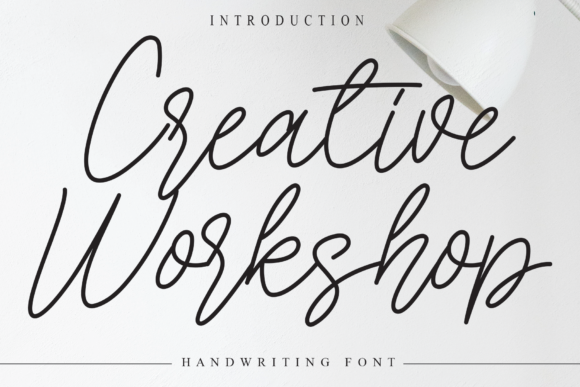 Creative Workshop Font for Small Business Branding