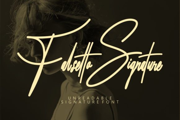 Falsetto Signature Font Review for Elegant Branding