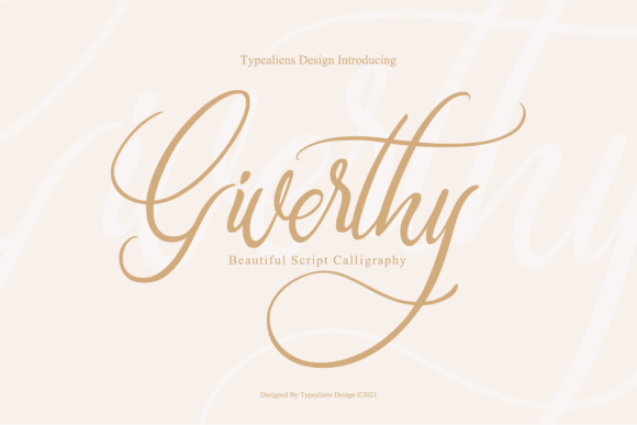 Giverthy Font: Elevate Your Brand Identity