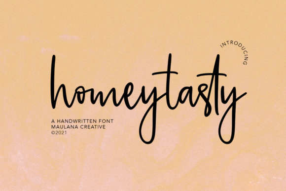 Homeytasty: The Perfect Script Font for Makers