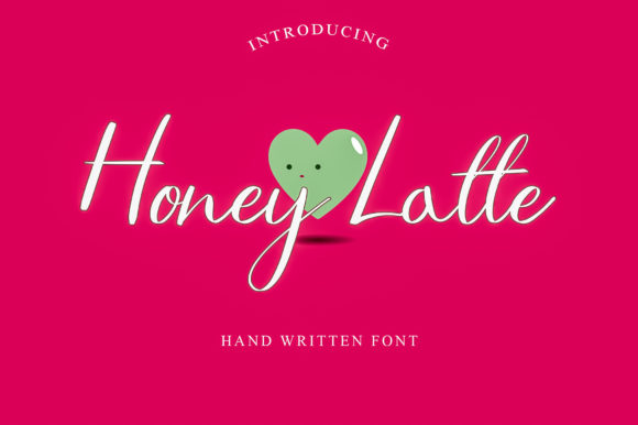Honey Latte: A Delicate Script Font for Makers