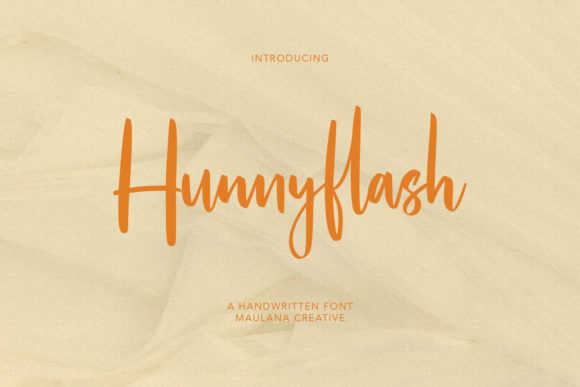 Hunnyflash Font Review for Modern Branding