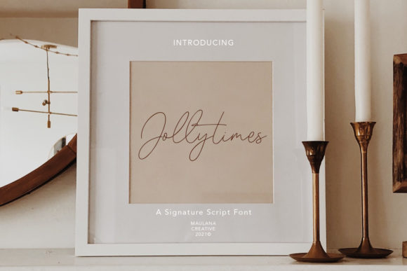 Jollytimes Font: Elevate Campaign Visuals