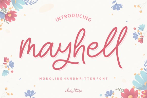 Mayhell Script Font for Scroll-Stopping Brand Visuals