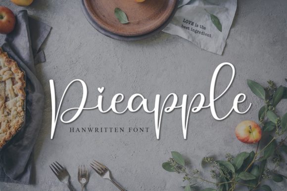 Pieapple Script Font Review for Elegant Branding
