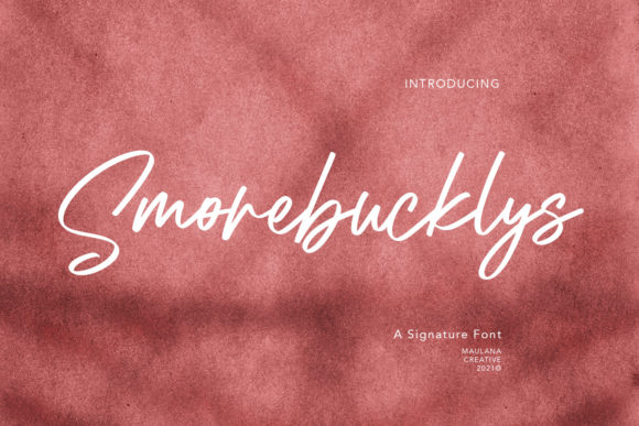 Smorebucklys: Elevating Brand Identity with Script Fonts