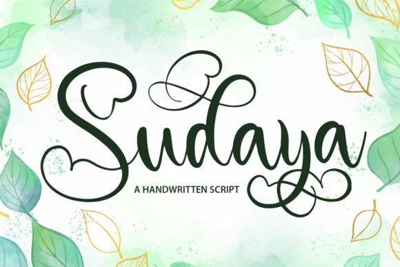 Sudaya: The Elegant Script Font for Editorial Design