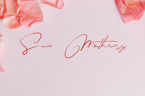 Sun Mothers Font for Elegant Business Branding