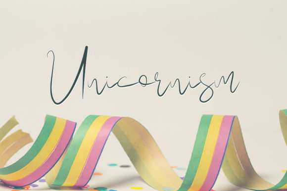 Unicornism Script Font for Small Business Branding