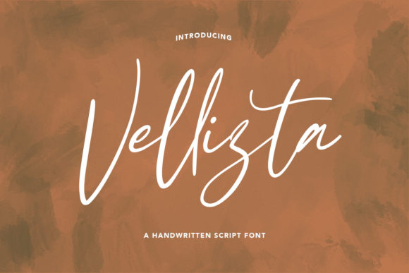 Vellizta: A Delicate Script Font for Editorial Design