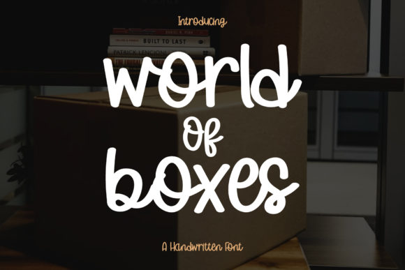 World of Boxes Font for Small Business Branding
