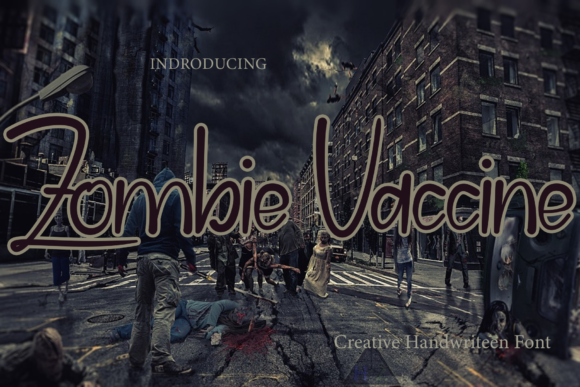 Zombie Vaccine: Elegant Script Font for Makers